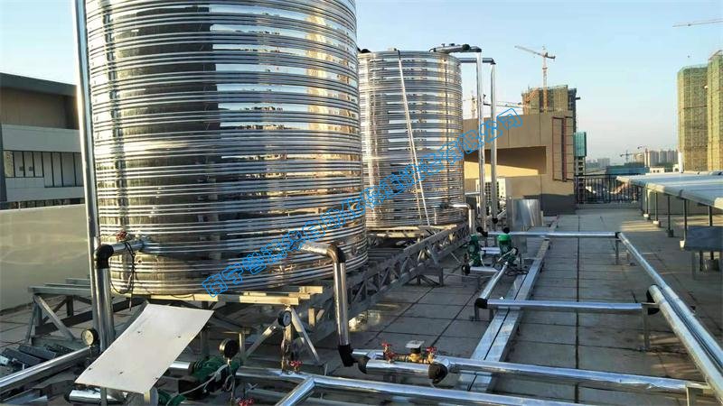 太陽能加熱及恒壓供水系統、污水處理系統